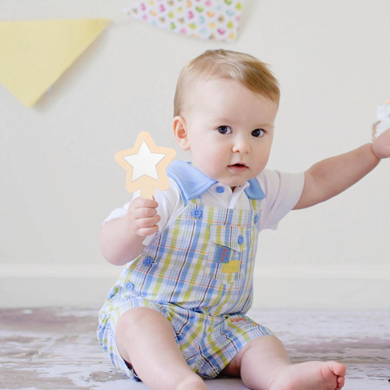 10 Adet Ahşap Küçük Ayna, Boya - Art And Craft For Nursery incelemesi ve fiyatı